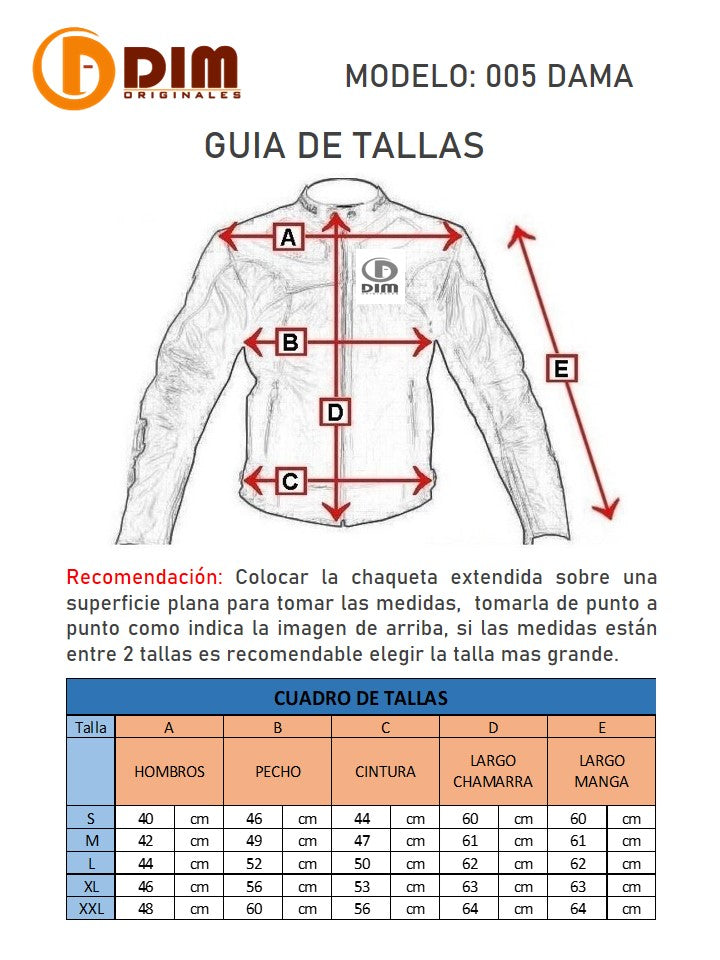 Chamarra de Piel Dama Modelo 005