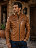 Chamarra de Piel Caballero Modelo 060