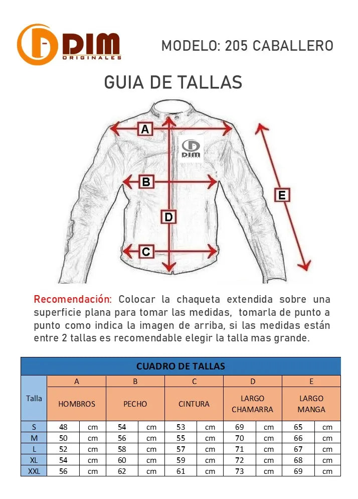 Chamarra de Piel Caballero Modelo 210