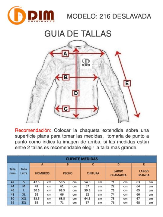 Chamarra de Piel Caballero Modelo 216 Borrega