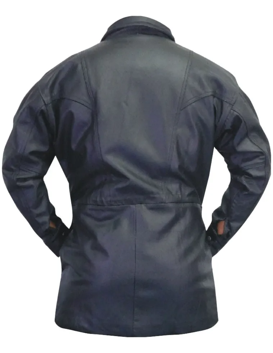 Chamarra de Piel Caballero Modelo Cazadora Nebraska