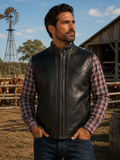 Chaleco de Piel Caballero Modelo 217