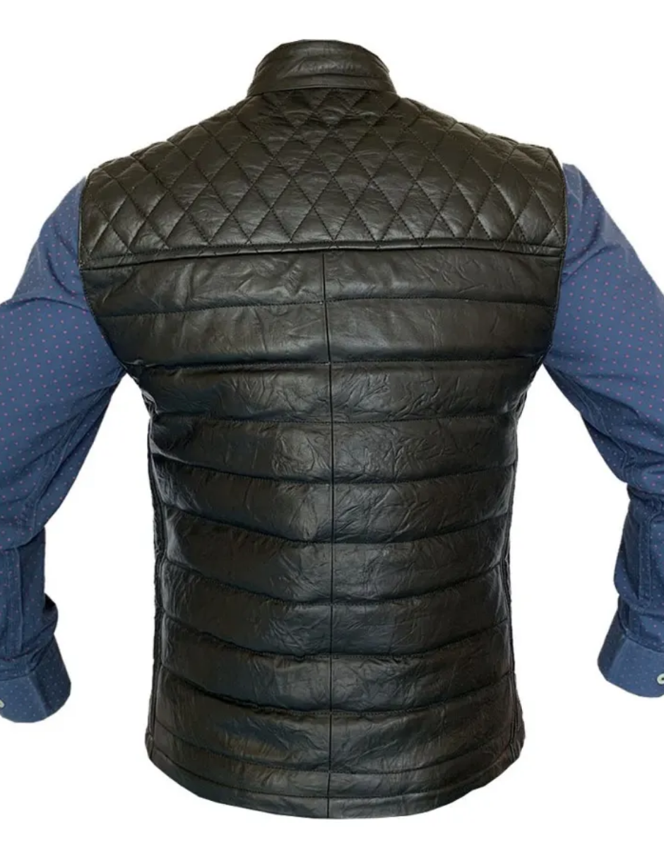 Chaleco de Piel Caballero Modelo 035