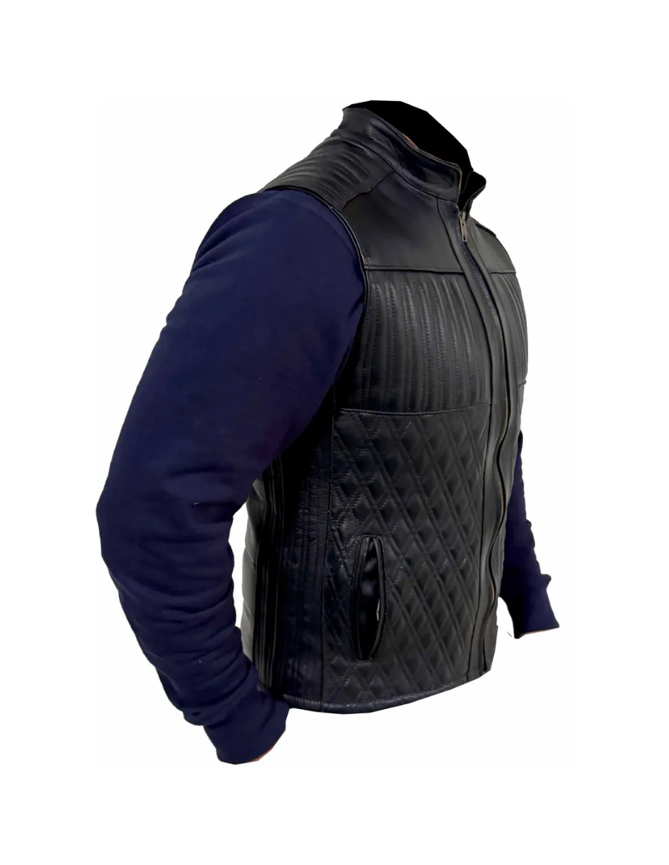 Chaleco de Piel Caballero Modelo 202