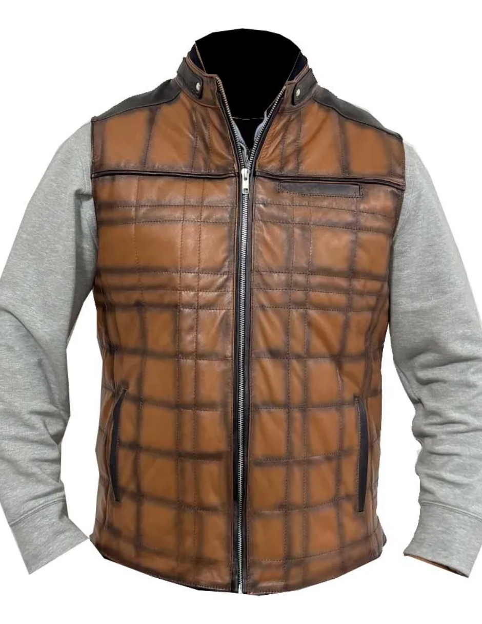 Chaleco de Piel Caballero Modelo 203