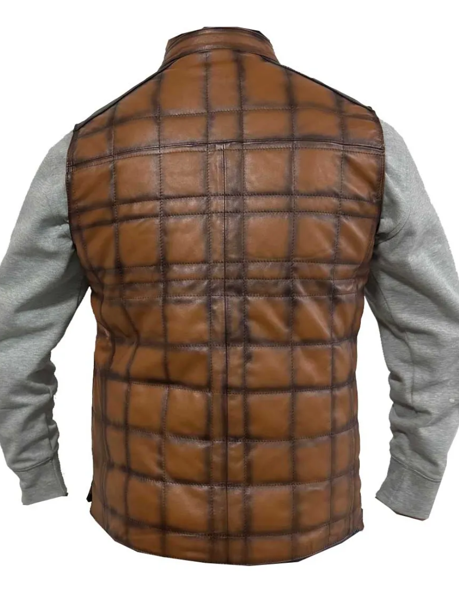 Chaleco de Piel Caballero Modelo 203