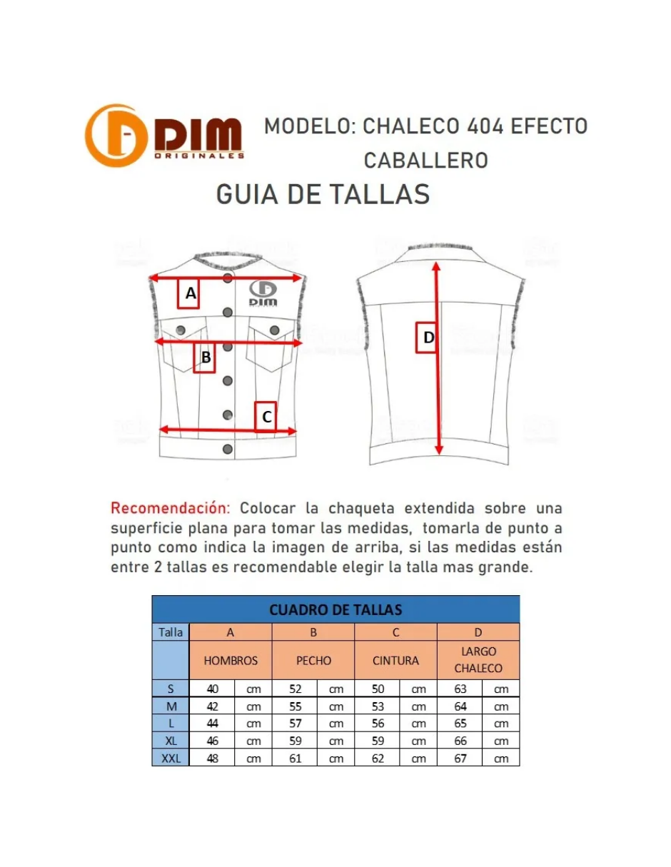 Chaleco de Piel Caballero Modelo 404 Efecto