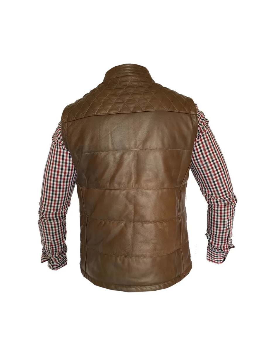 Chaleco de Piel Caballero Modelo 405