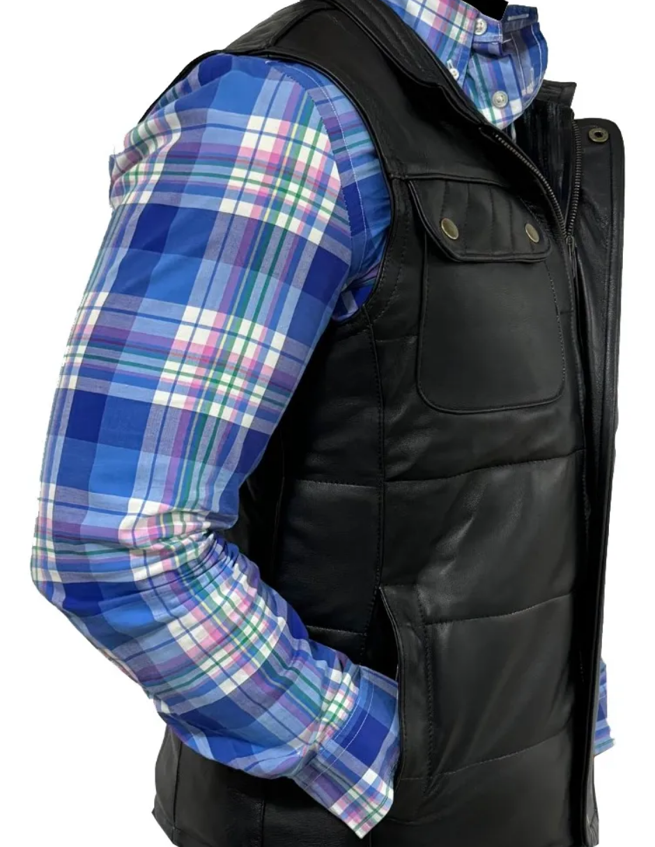 Chaleco de Piel Caballero Modelo 405