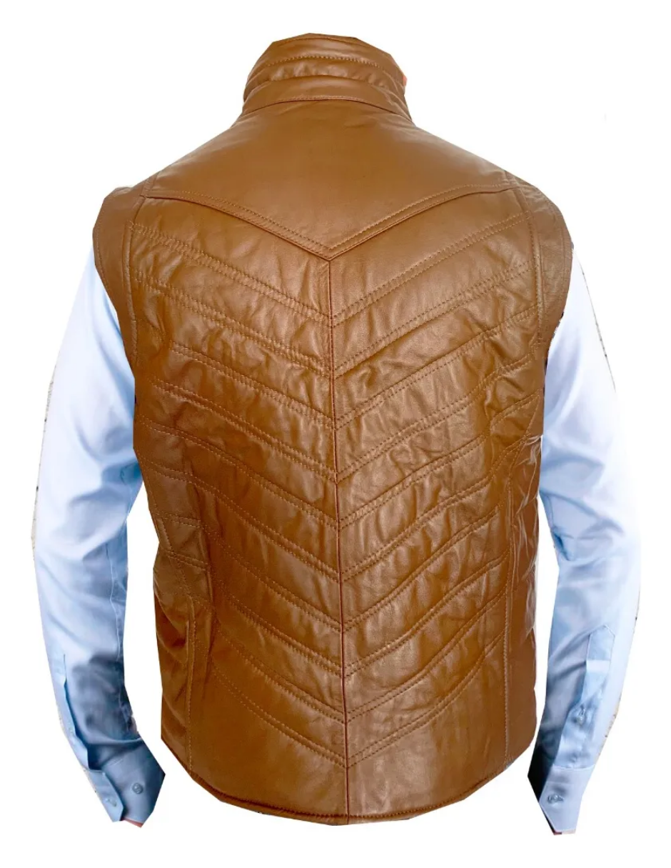 Chaleco de Piel Caballero Modelo 407