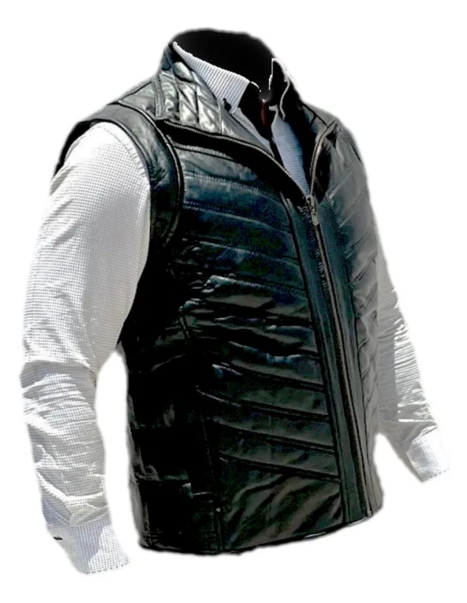 Chaleco de Piel Caballero Modelo 407