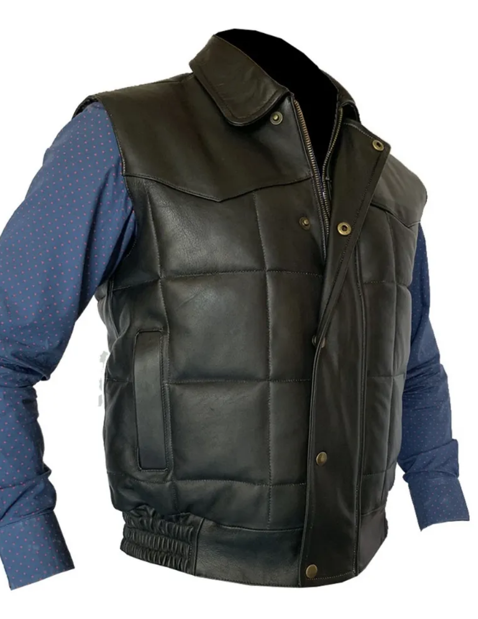 Chaleco de Piel Caballero Modelo 501