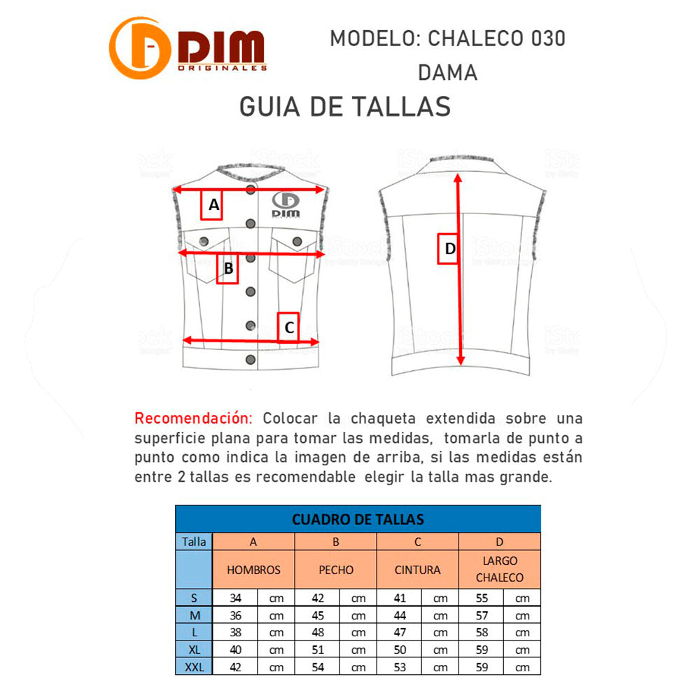 Chaleco de Piel Dama Modelo 214