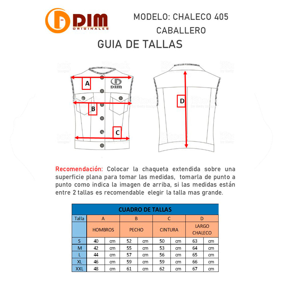 Chaleco de Piel Caballero Modelo 217