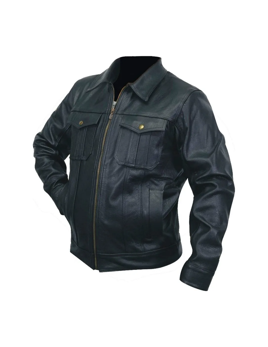 Chamarra de Piel Caballero Modelo 012