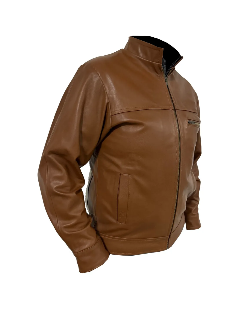 Chamarra de Piel Caballero Modelo 014