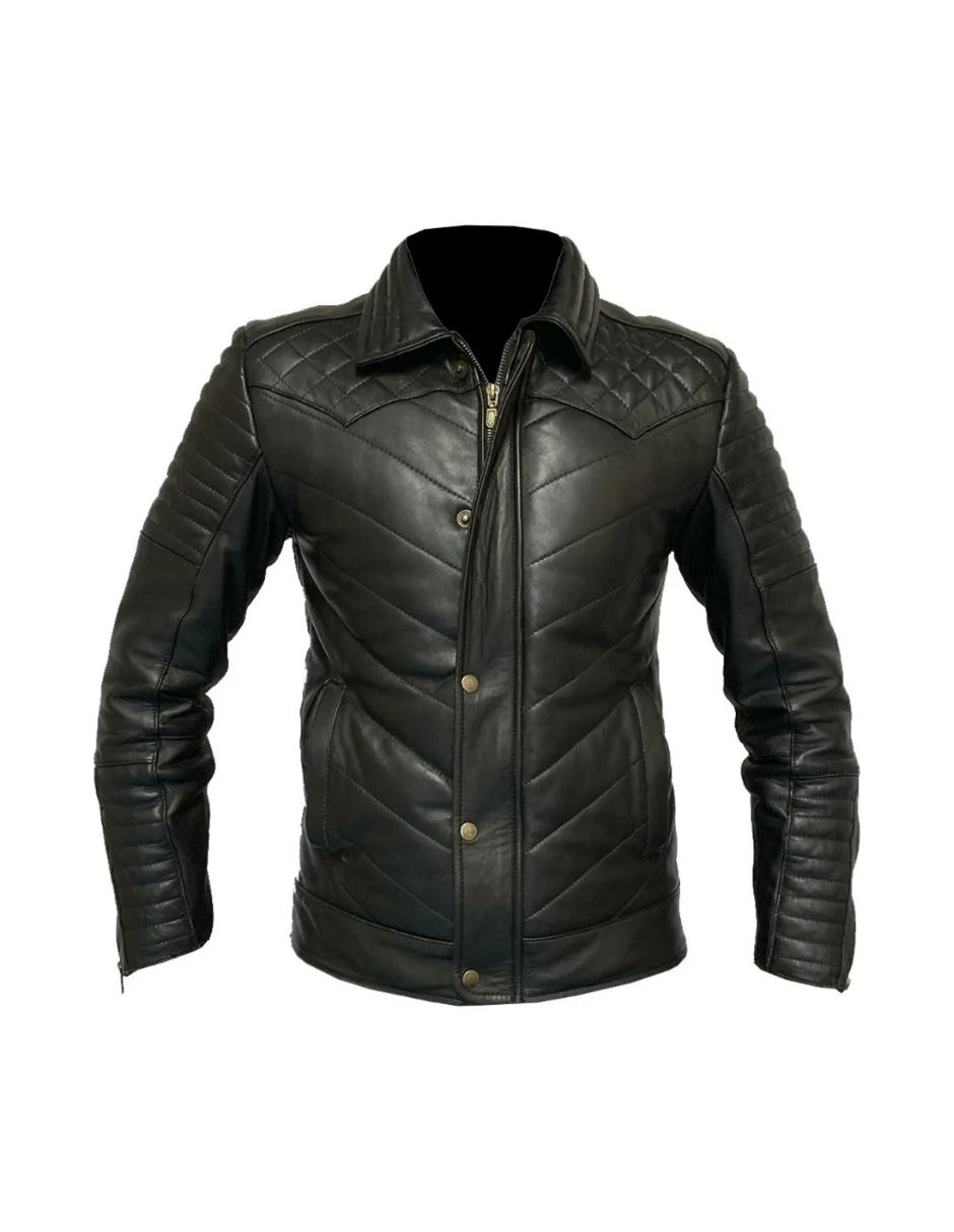 Chamarra de Piel Caballero Modelo 021