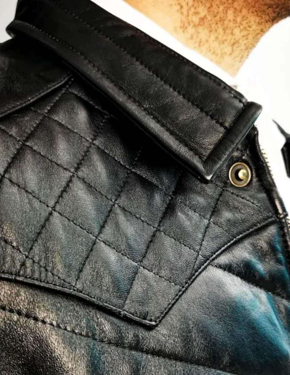 Chamarra de Piel Caballero Modelo 021