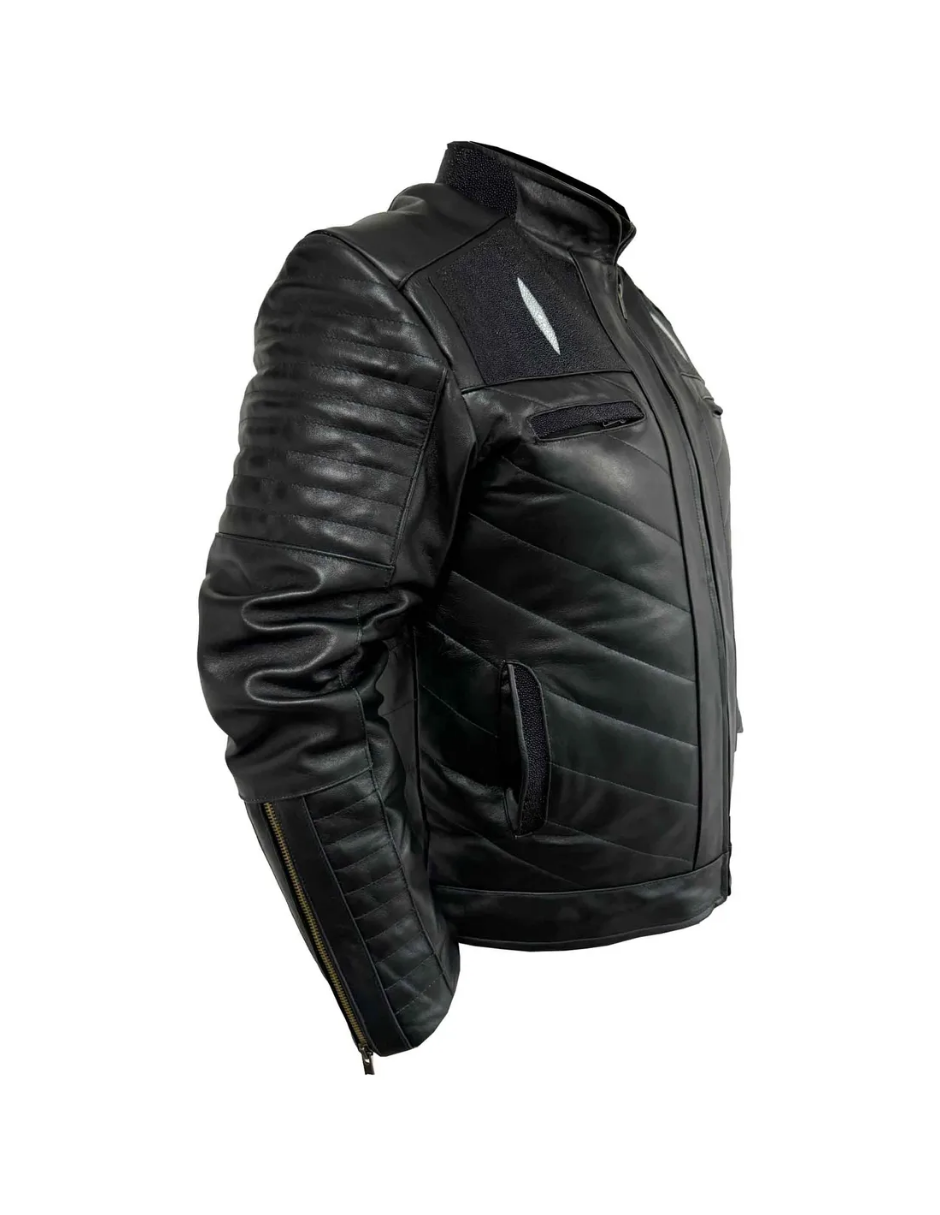 Chamarra de Piel Caballero Modelo 021 Mantarraya