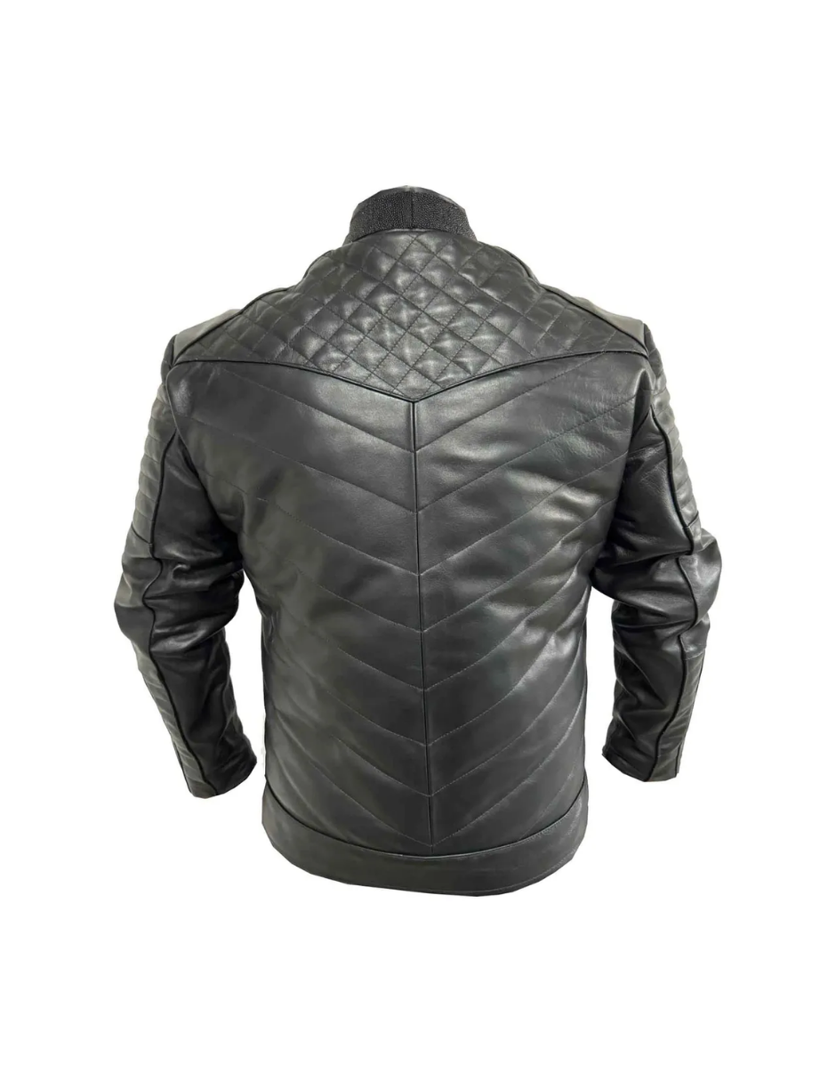Chamarra de Piel Caballero Modelo 021 Mantarraya