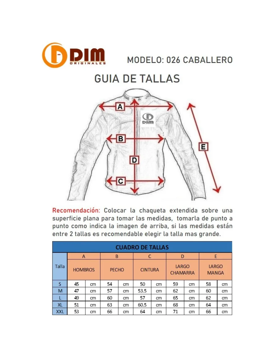 Chamarra de Piel Caballero Modelo 026