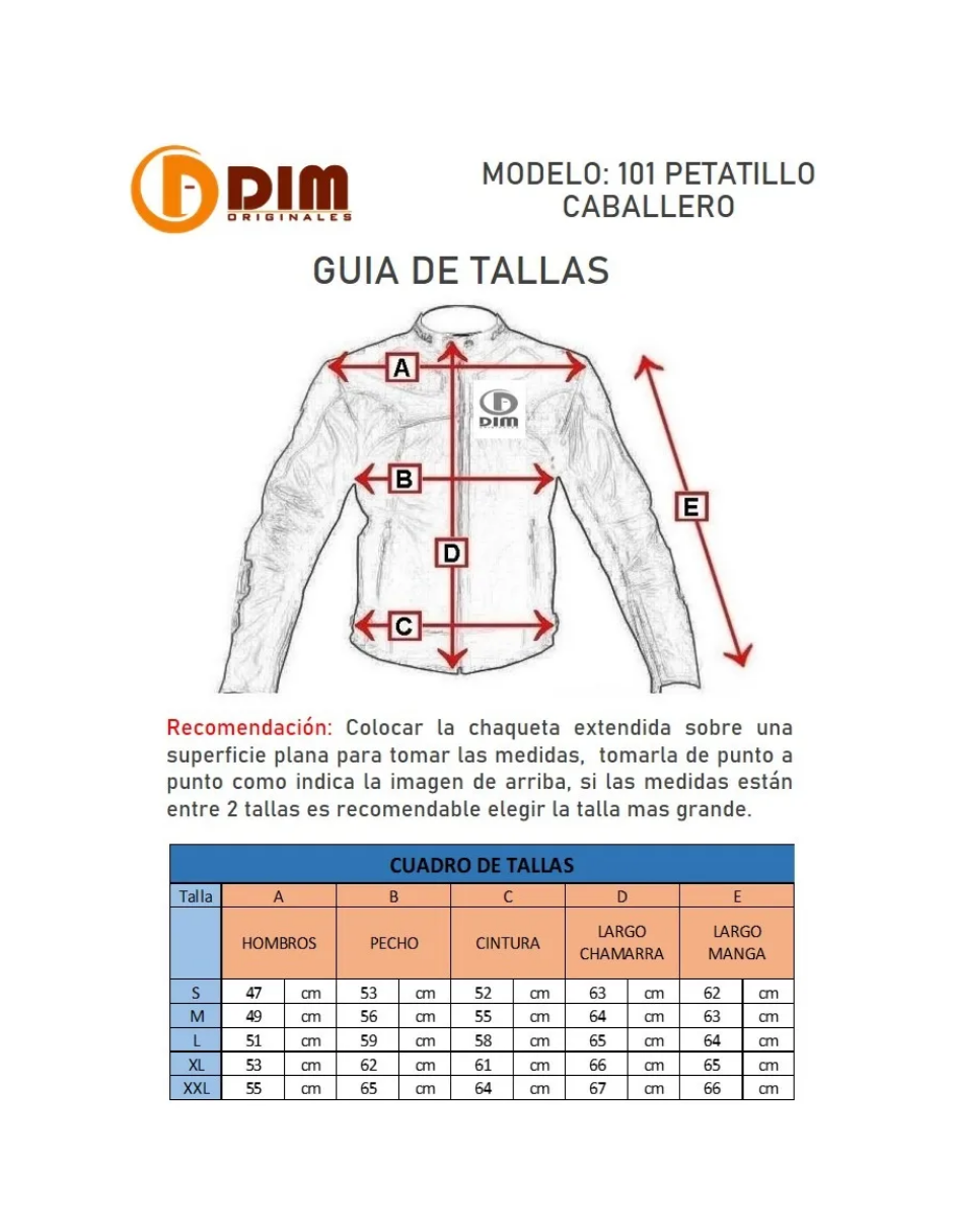 Chamarra de Piel Caballero Modelo 101 Petatillo