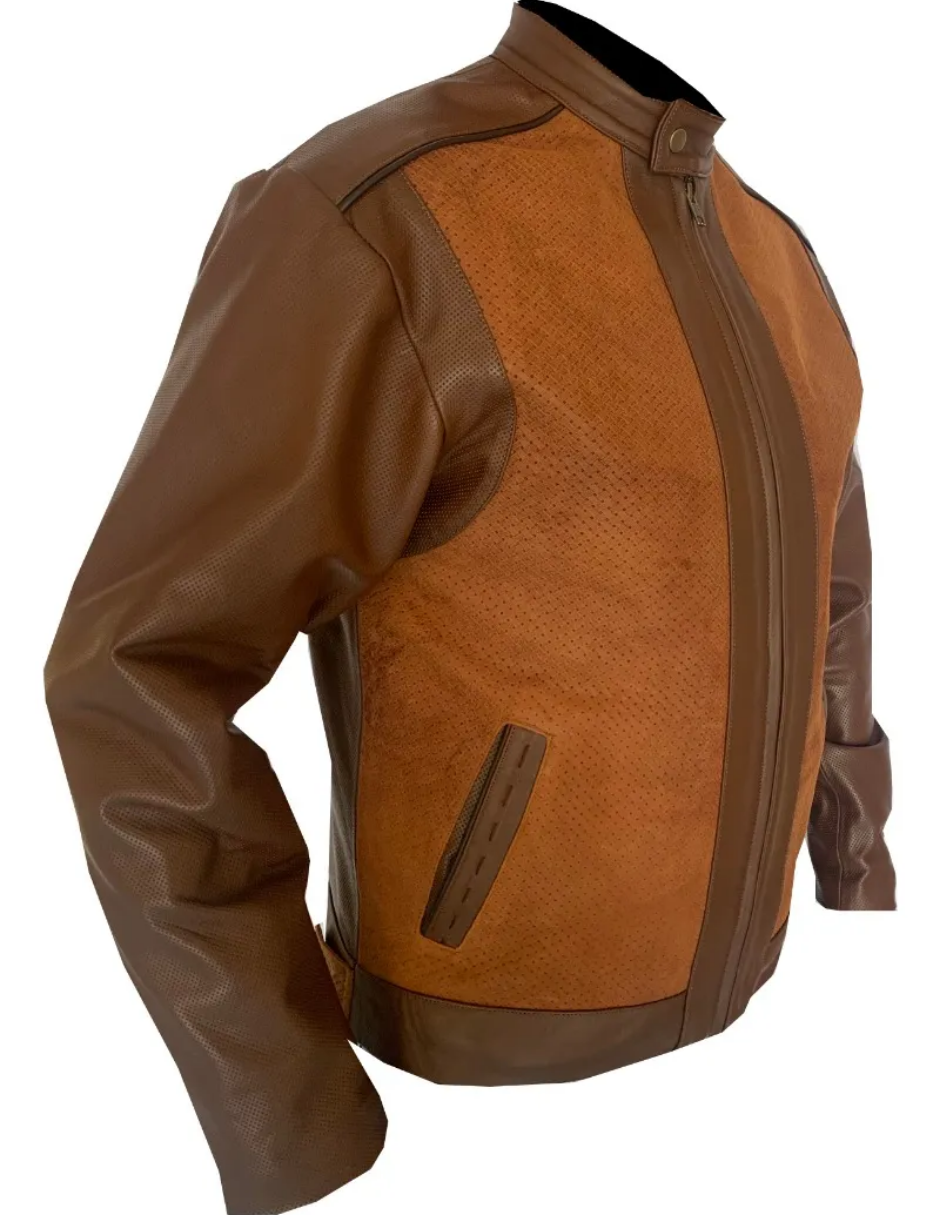 Chamarra de Piel Caballero Modelo 101 Petatillo