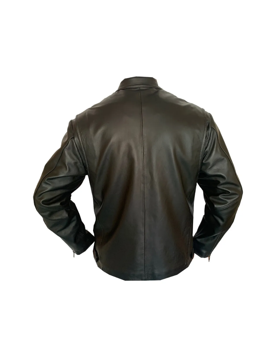 Chamarra de Piel Caballero Modelo 101 Petatillo