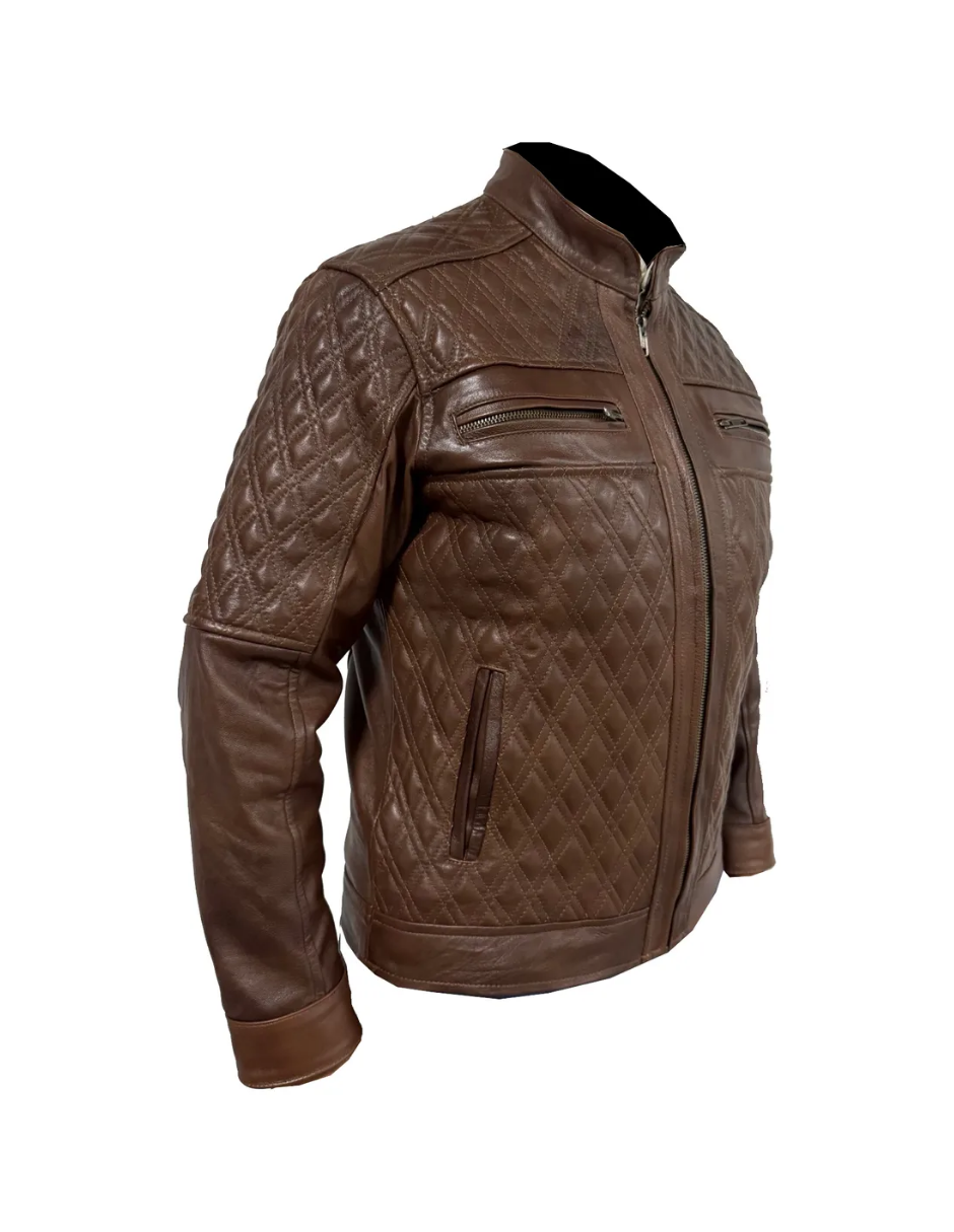 Chamarra de Piel Caballero Modelo 201