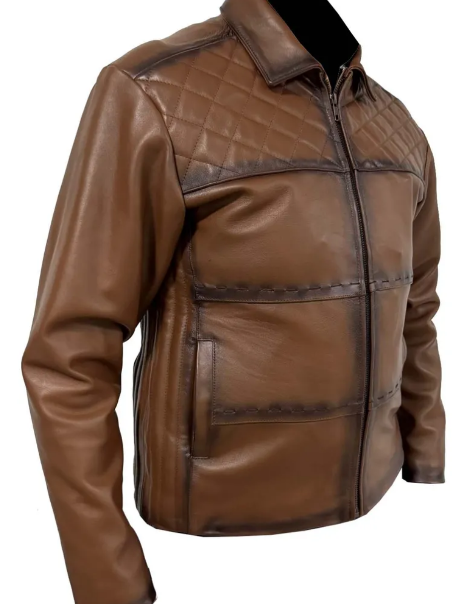 Chamarra de Piel Caballero Modelo 208
