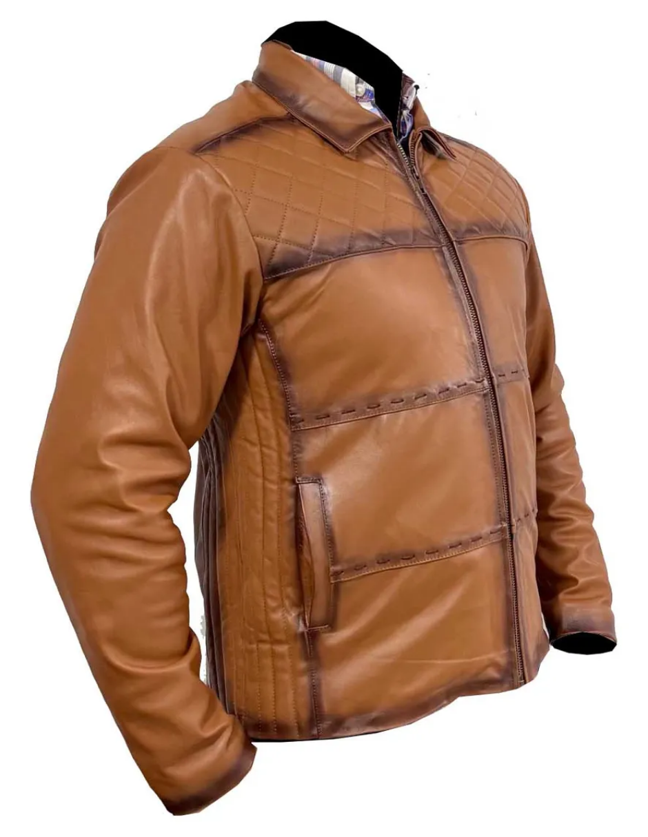 Chamarra de Piel Caballero Modelo 208