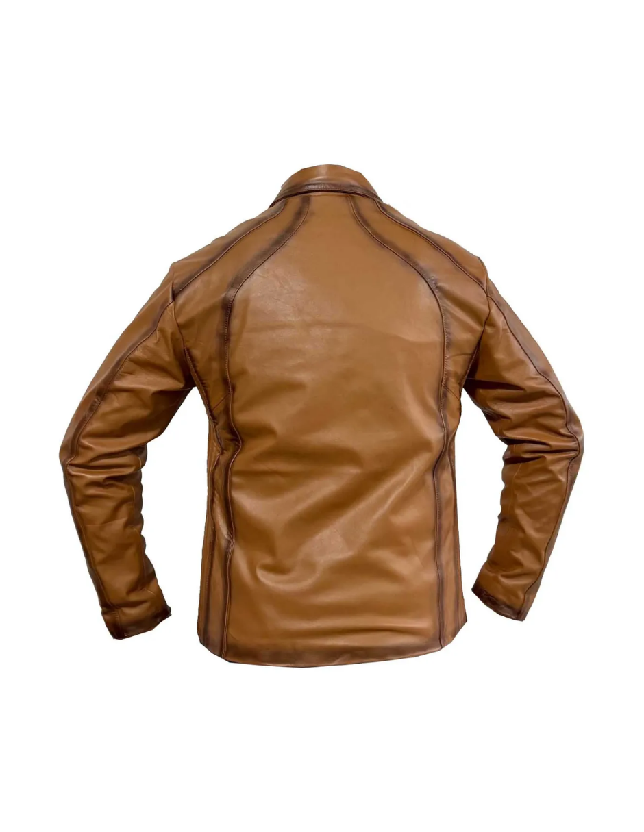 Chamarra de Piel Caballero Modelo 208