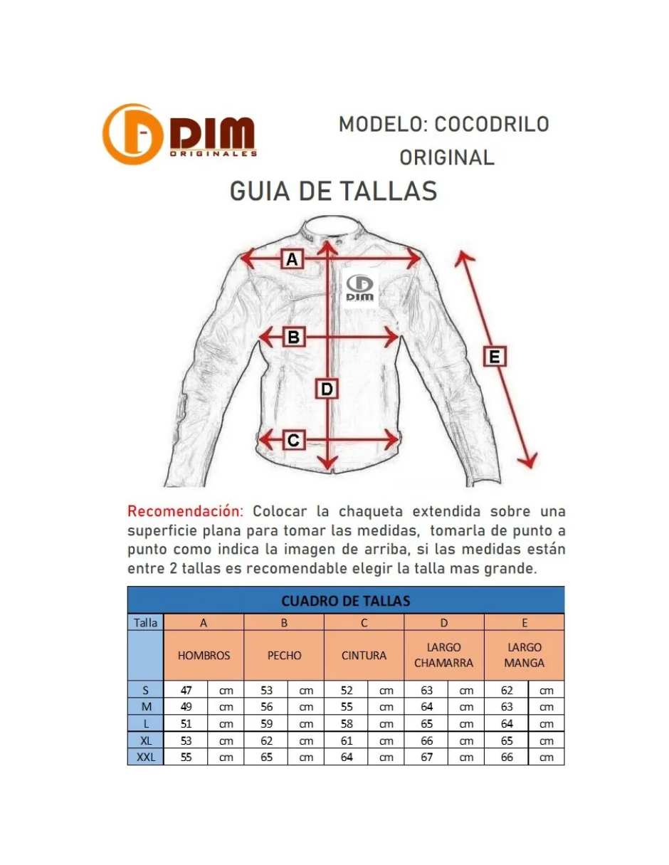 Chamarra de Piel Caballero Modelo Cocodrilo Original