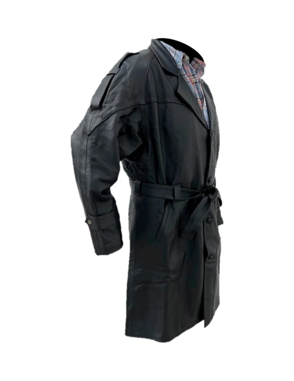 Chamarra de Piel Caballero Modelo Gabardina