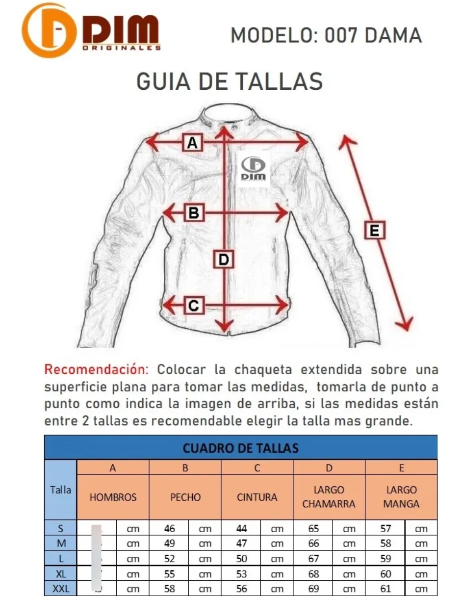 Chamarra de Piel Dama Modelo 007