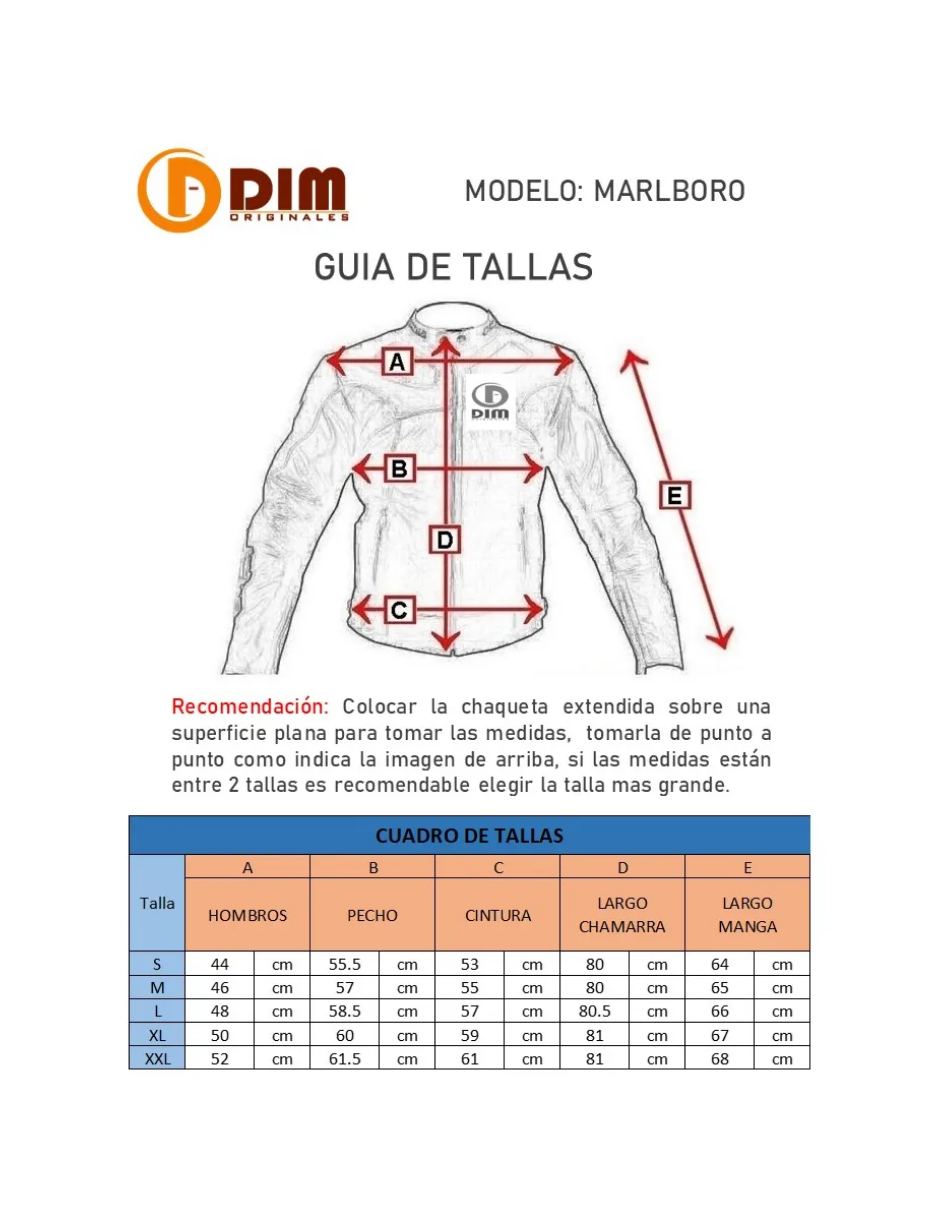 Chamarra de Piel Caballero Marlboro
