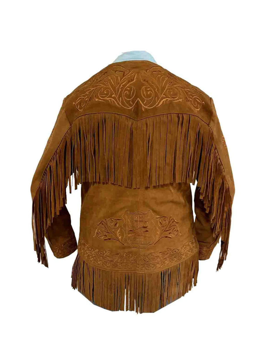 Chamarra de Piel Caballero Modelo Tamaulipeca
