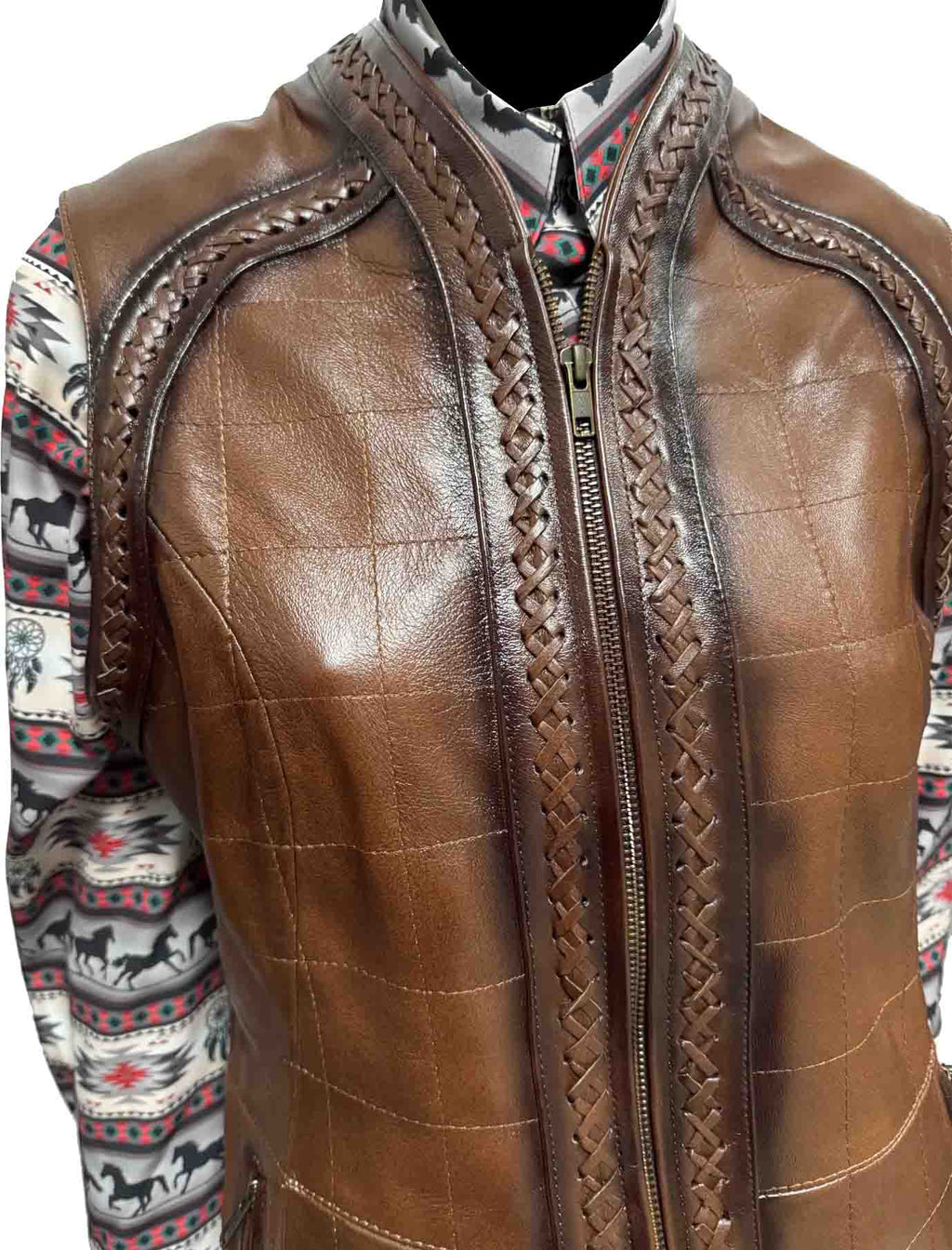 Chaleco De Piel Dama Modelo 049
