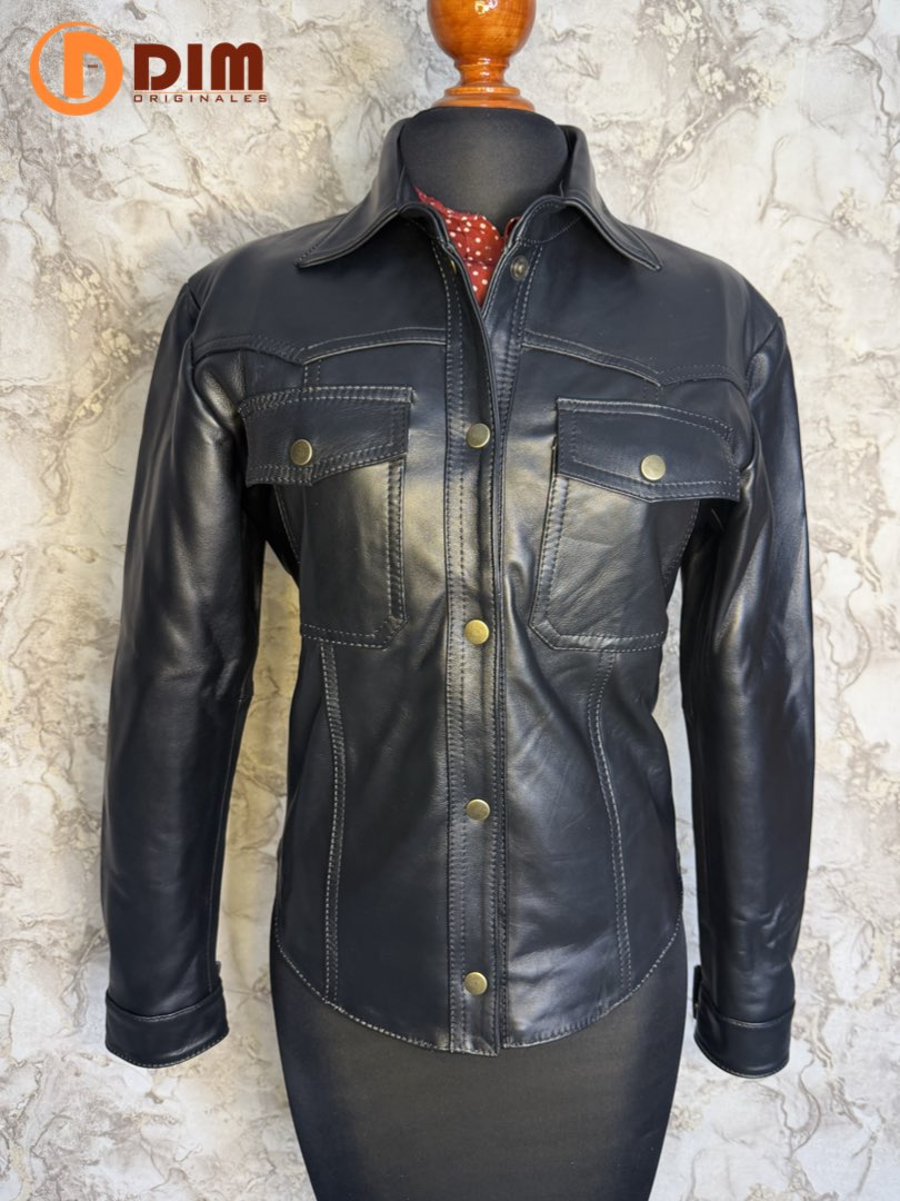 Chamarra de Piel Dama Modelo Camisola 213