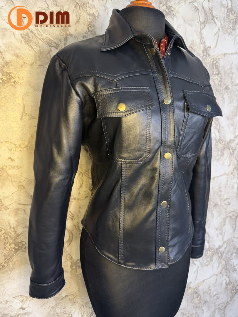 Chamarra de Piel Dama Modelo Camisola 213