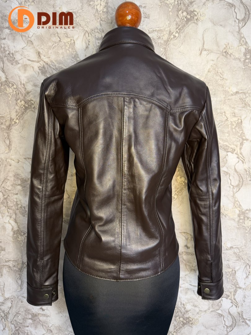 Chamarra de Piel Dama Modelo Camisola 213