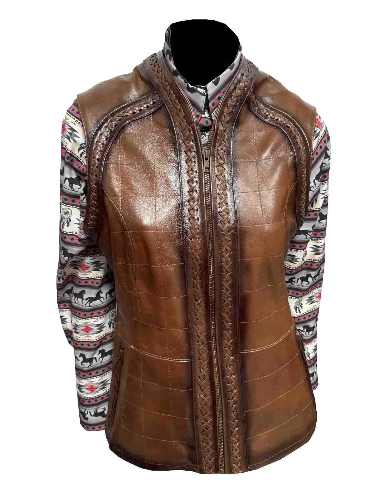 Chaleco De Piel Dama Modelo 049