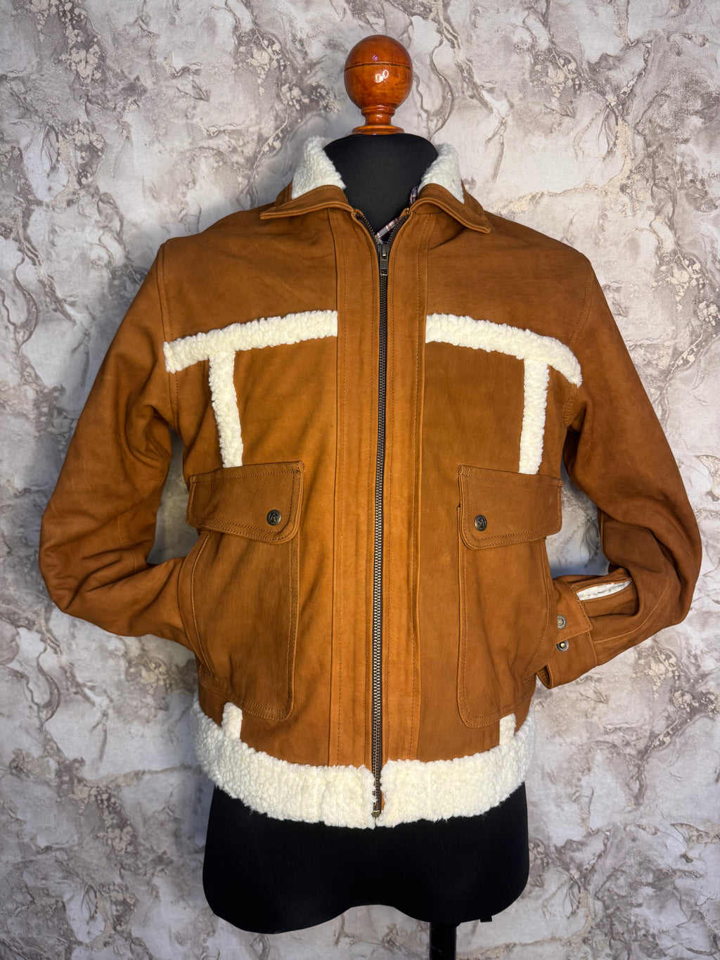 Chamarra de Piel Caballero Modelo 210