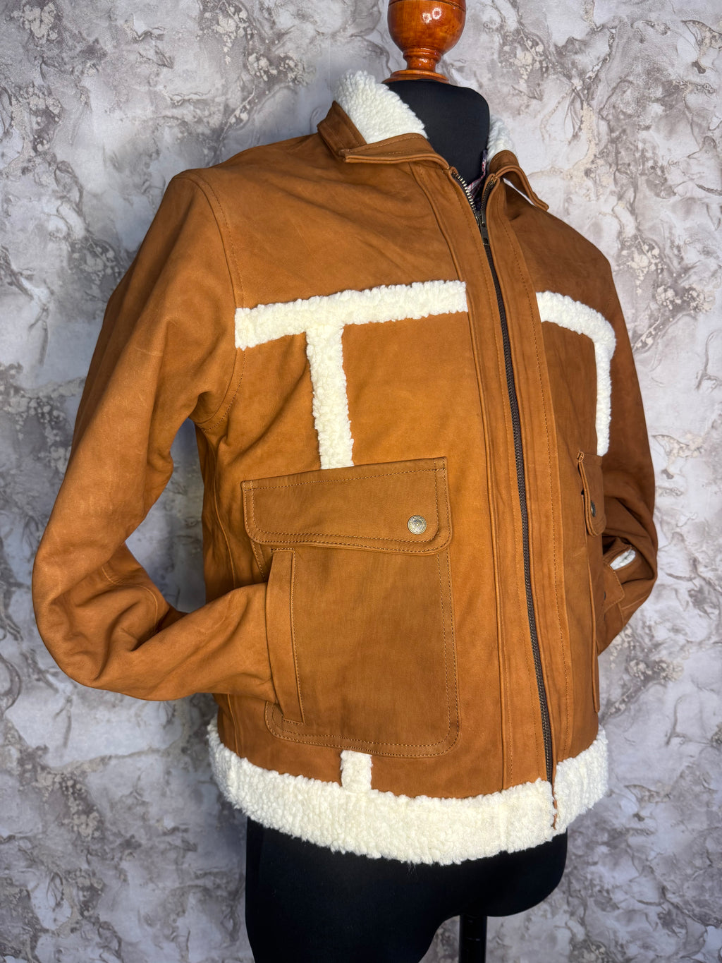 Chamarra de Piel Caballero Modelo 210