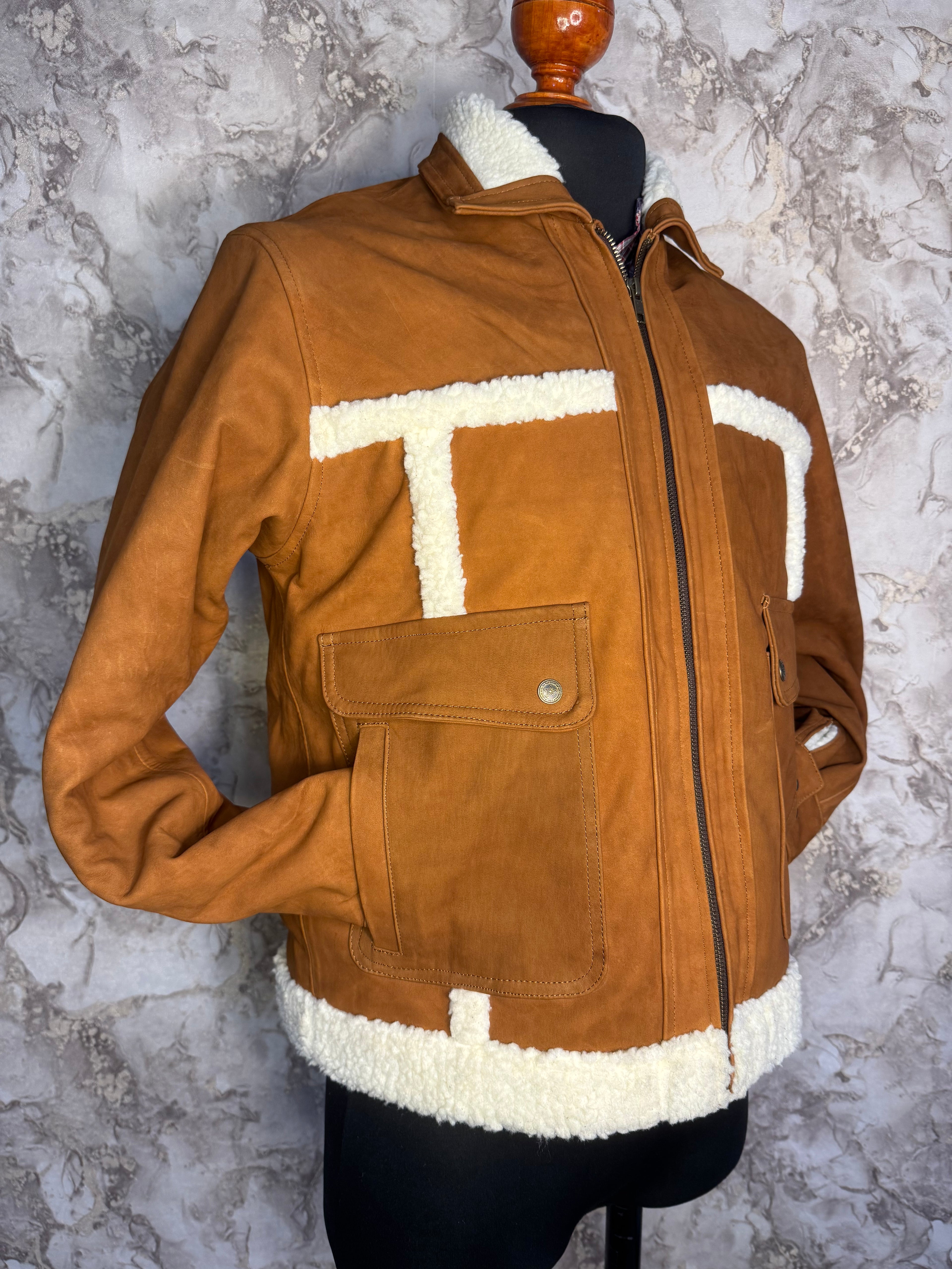 Chamarra de Piel Caballero Modelo 210