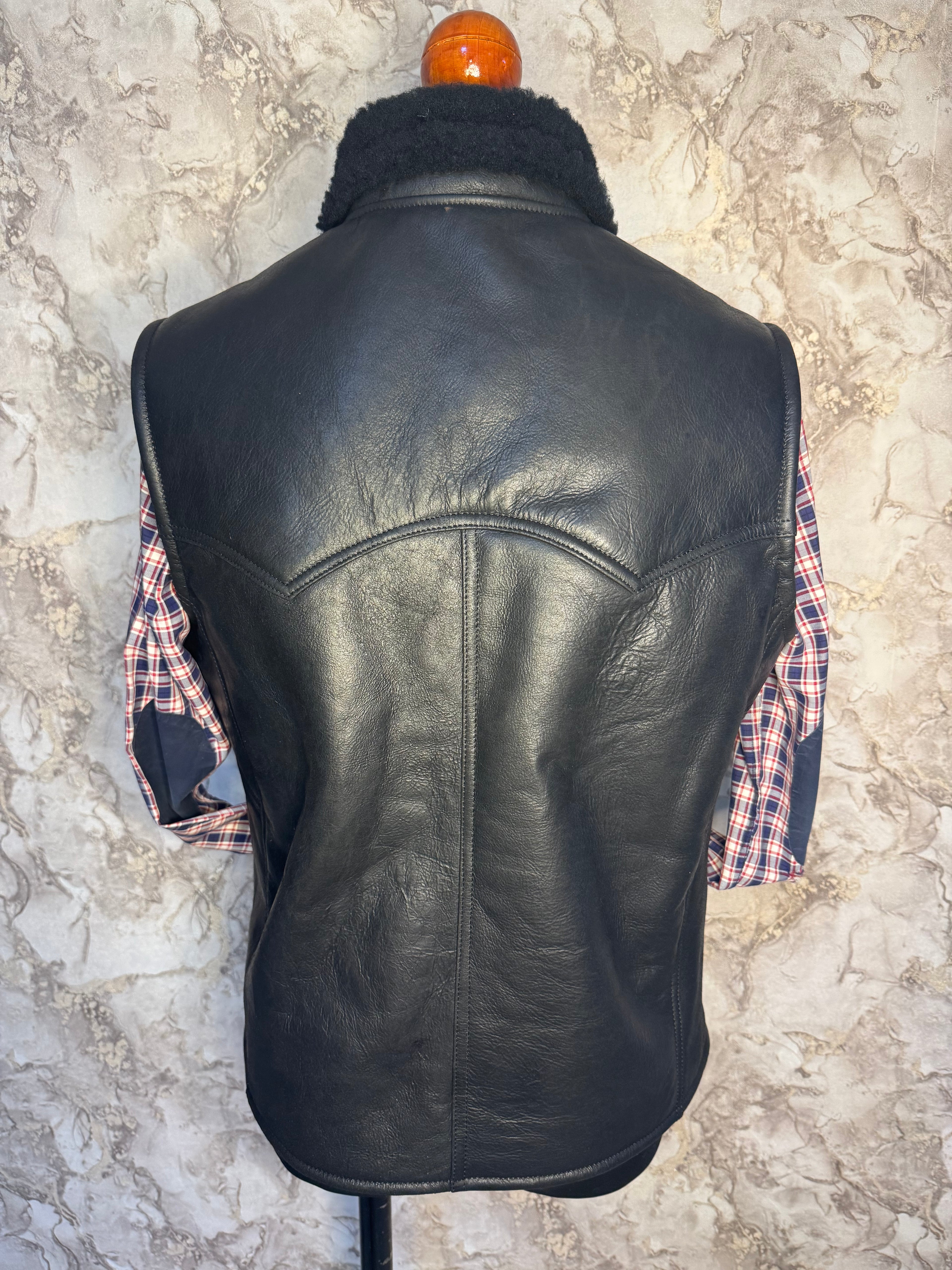 Chaleco de Piel Caballero Modelo 211 Borrega