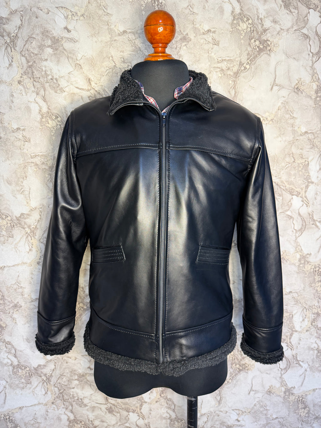Chamarra de Piel Caballero Modelo 205