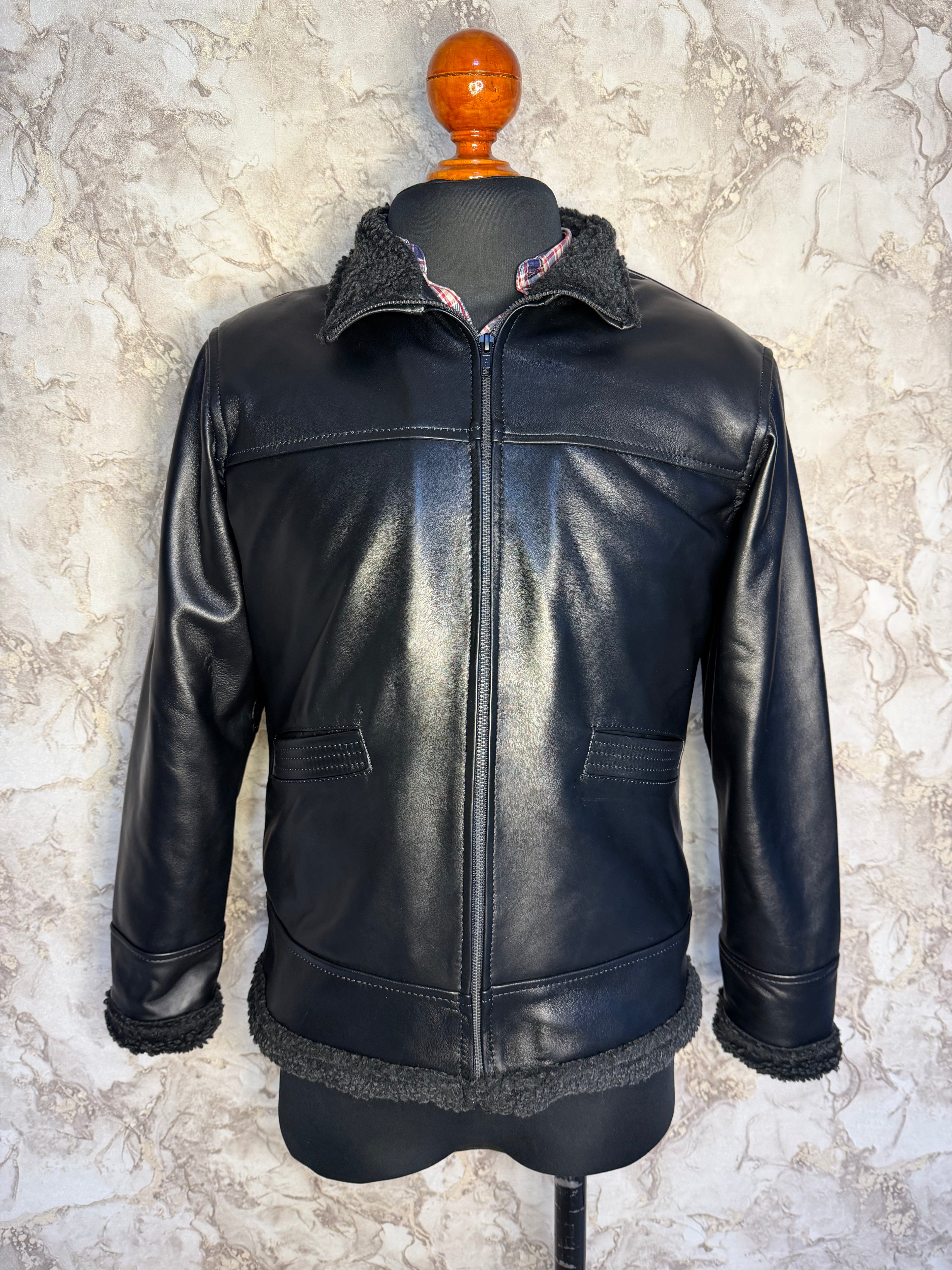 Chamarra de Piel Caballero Modelo 205