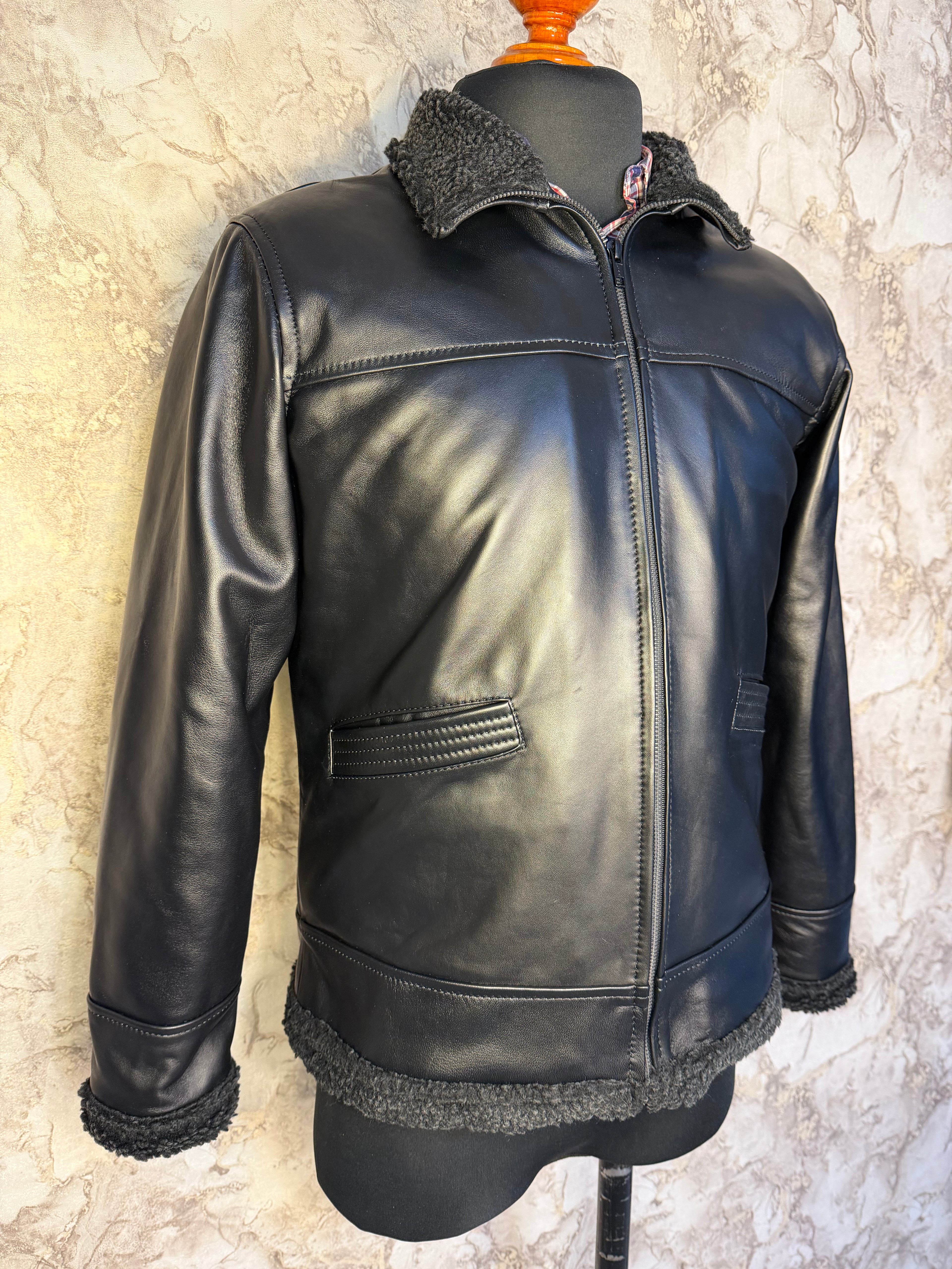 Chamarra de Piel Caballero Modelo 205