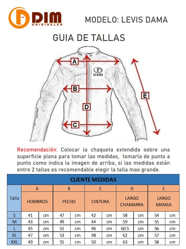 Chamarra de Piel Dama Modelo 045 levi´s